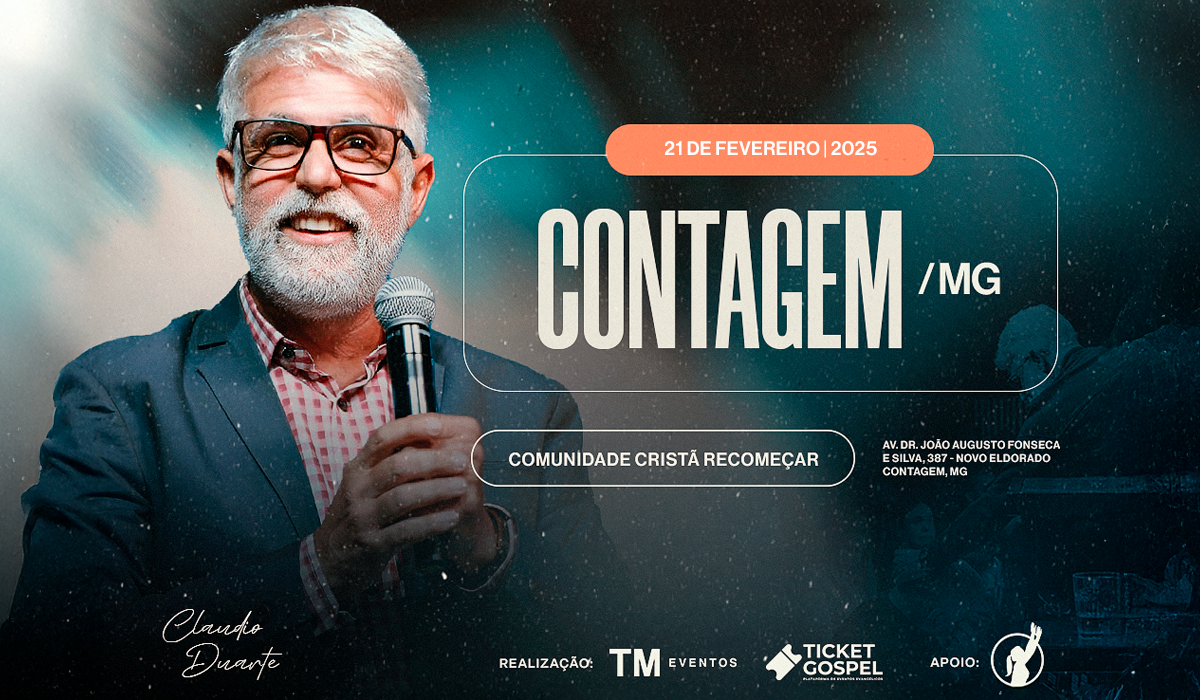 CLAUDIO DUARTE EM CONTAGEM