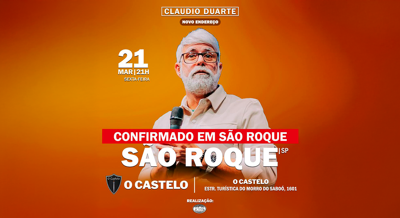 Pastor Claudio Duarte em São Roque