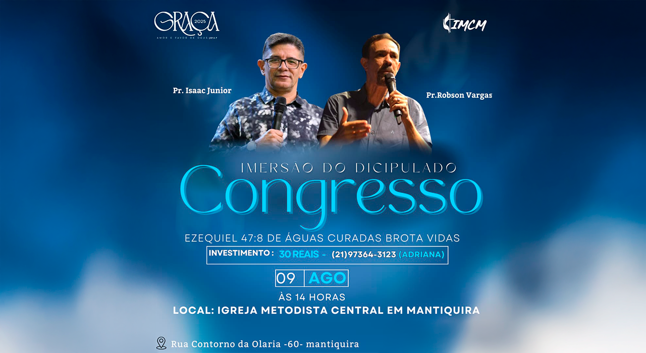 IMERSÃO DO DISCIPULADO - CONGRESSO
