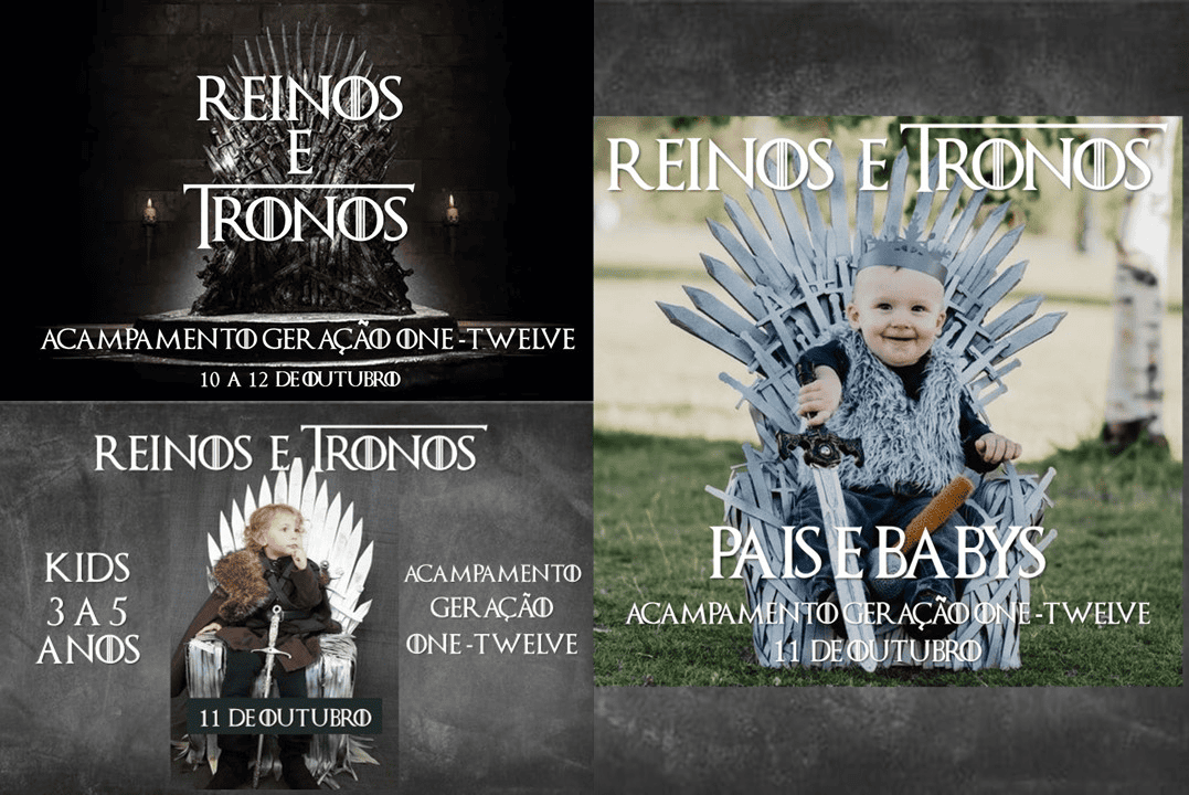 Acampamento Reinos e Tronos