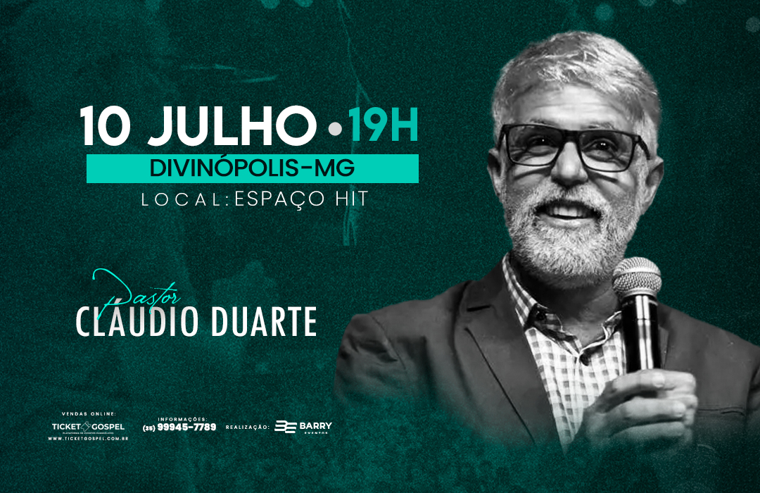 Palestra Claudio Duarte em Divinópolis