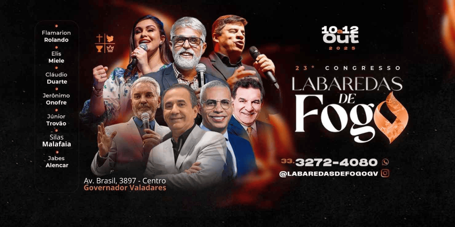 CONGRESSO MINISTROS LABAREDAS DE FOGO 2025