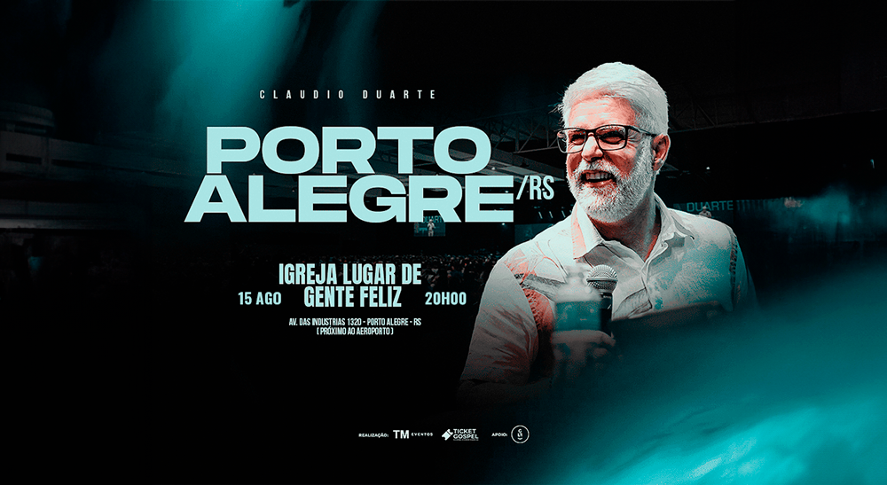CLAUDIO DUARTE EM PORTO ALEGRE