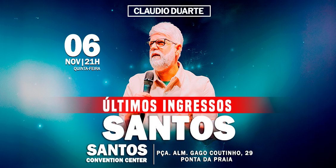 Claudio Duarte -Santos Convention Center