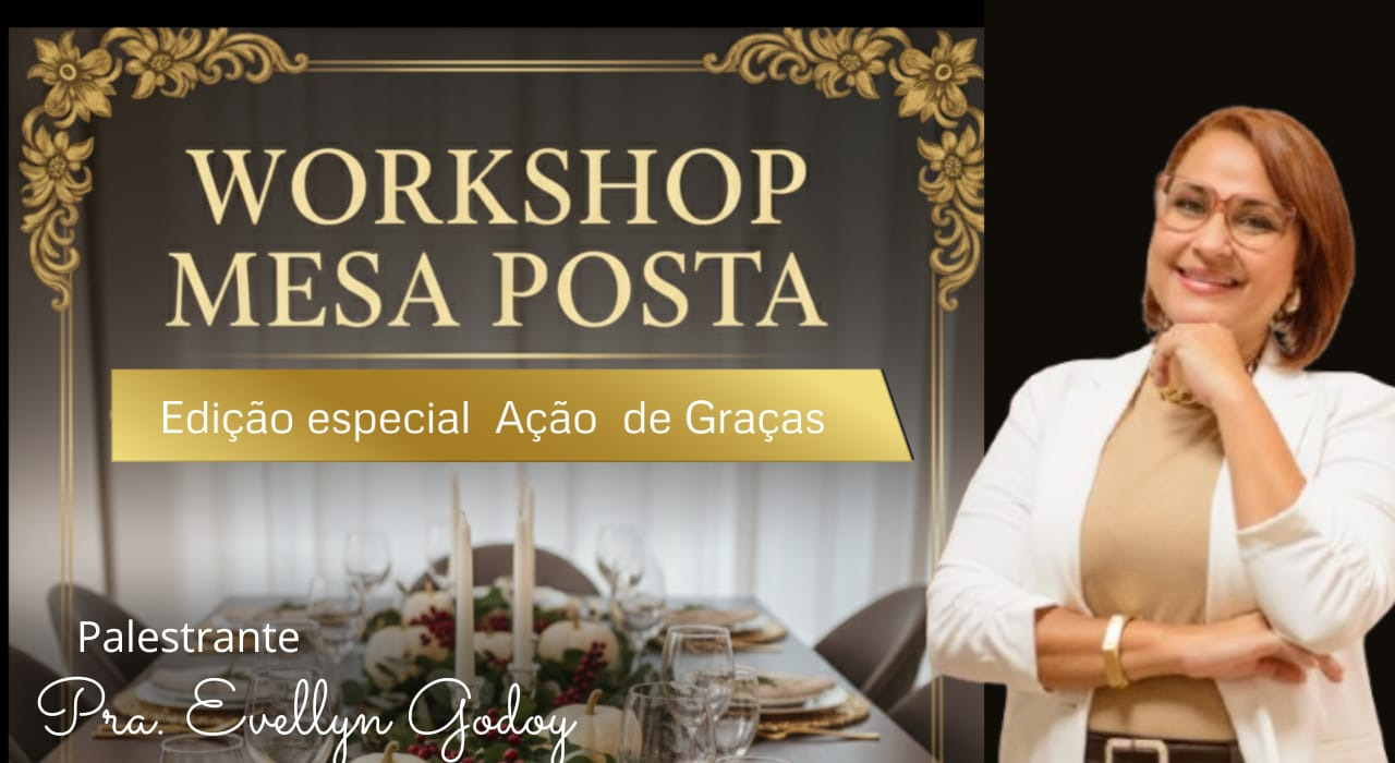 Workshop Mesa Posta Edição especial de ação de graças