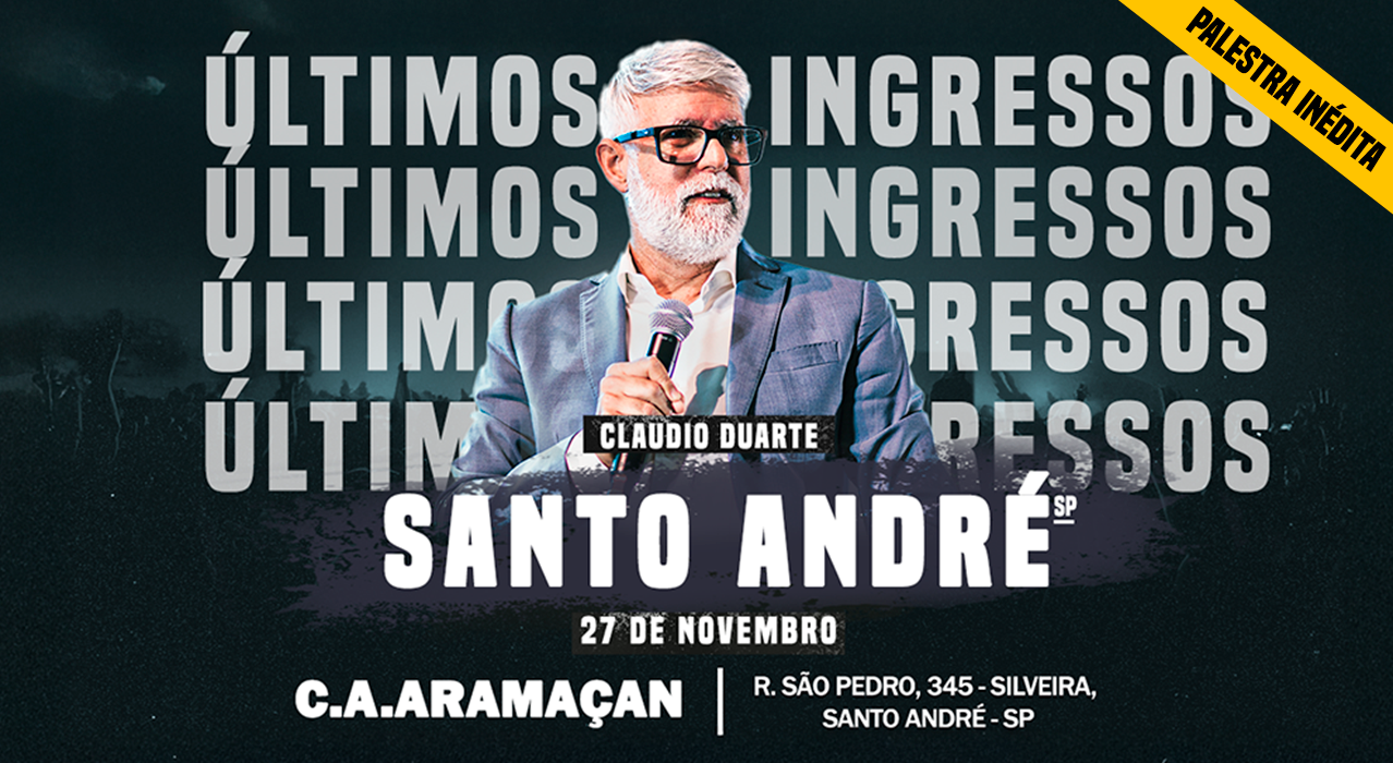 Palestra Claudio Duarte - Santo André