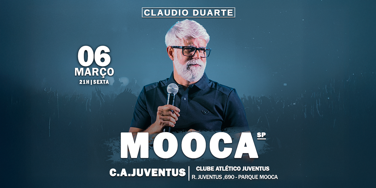 Palestra Claudio Duarte - Mooca