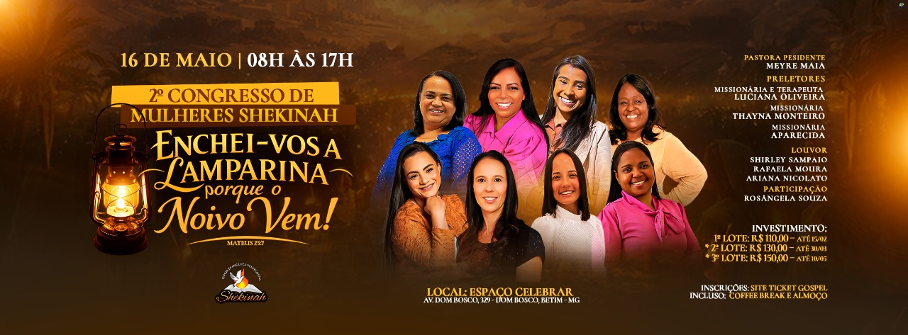 2º Congresso de Mulheres Shekinah