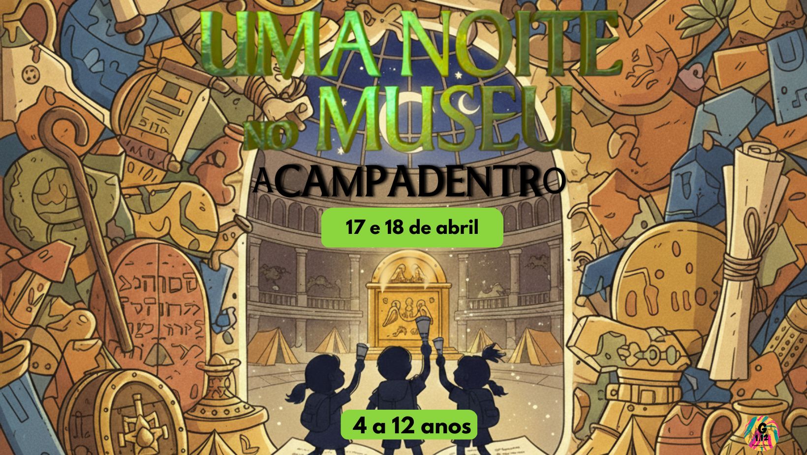 Acampadentro Uma Noite no Museu
