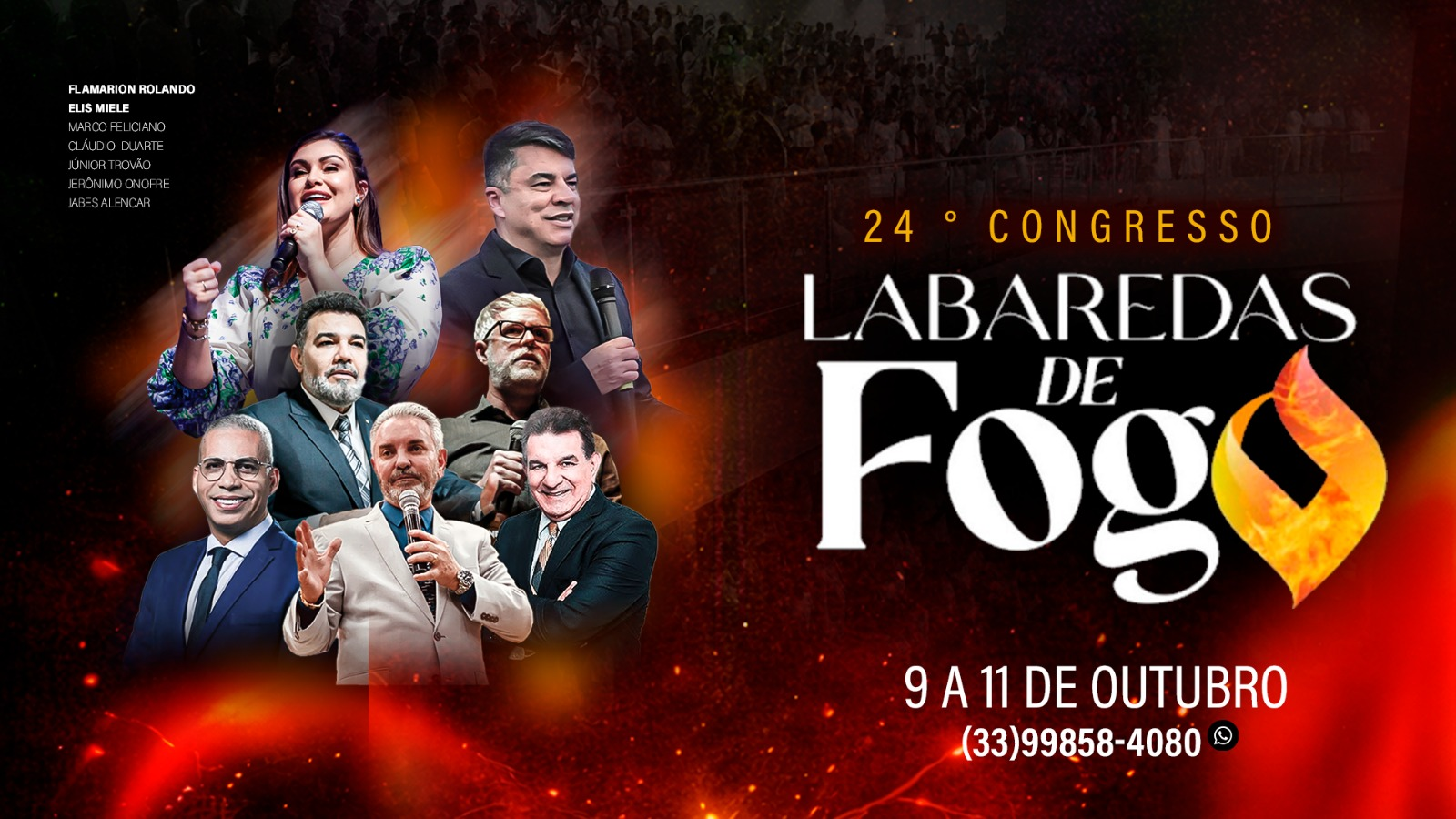 CONGRESSO MINISTROS LABAREDAS DE FOGO 2026