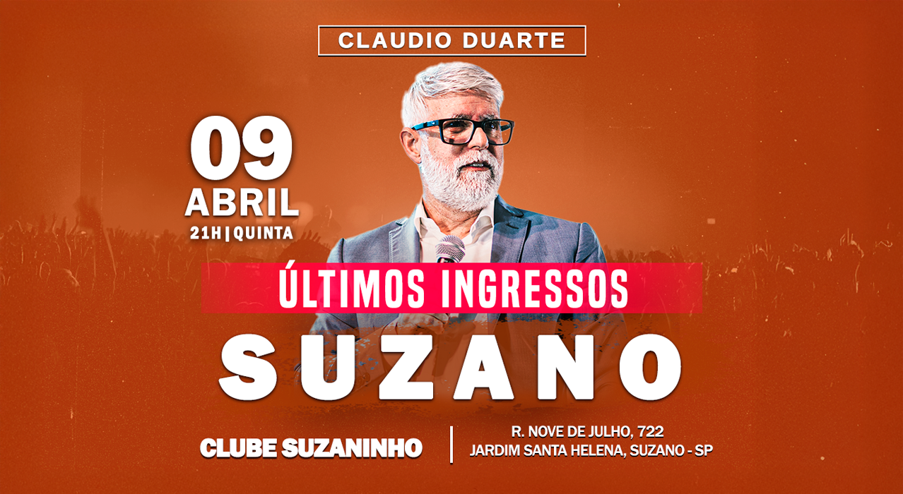 CLAUDIO DUARTE EM SUZANO SP